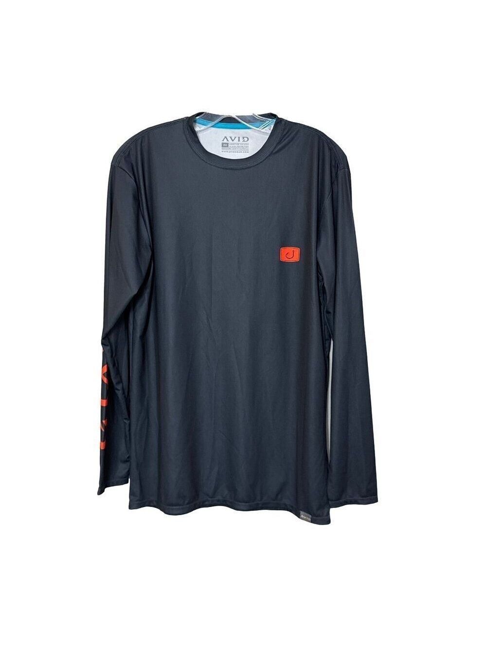 Men's Avid  Moisture Wicking UV Sun Protection Long Sleeve Shirt. Size M
